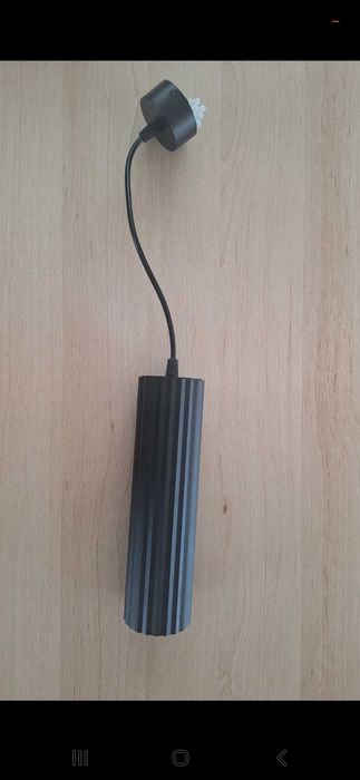 Lampa wisząca czarna