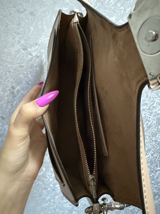 Сумка Coach Tabby бежева