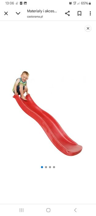 Nowa zjezdzalnia, ślizg 1.8m