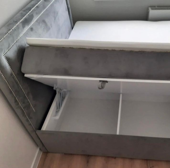 Łóżko kontynentalne / glamour / 140 x 208 / Warszawa