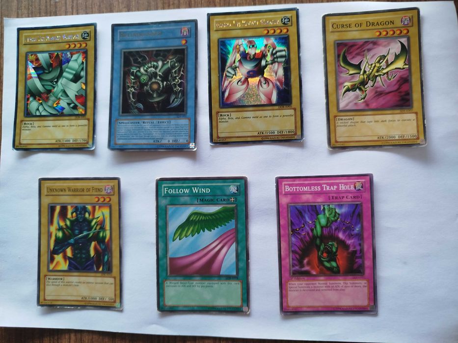 Cartas Yu-Gi-Oh M 5