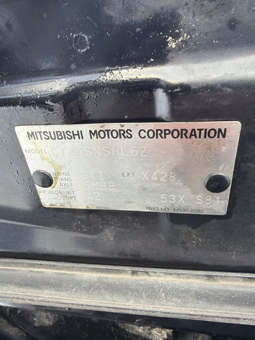 Мотор двигатель 4 B 11 митсубиси лансер 10 2.0 бензин