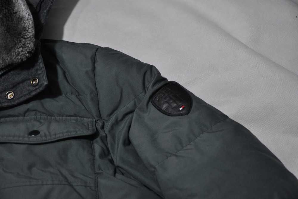 TOMMY HILFIGER XL kurtka puchowa męska zimowa z kapturem bomberka i20v