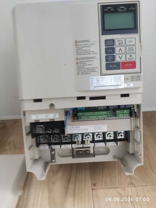 Преобразователь частоты YASKAWA 18,5 кВт.
