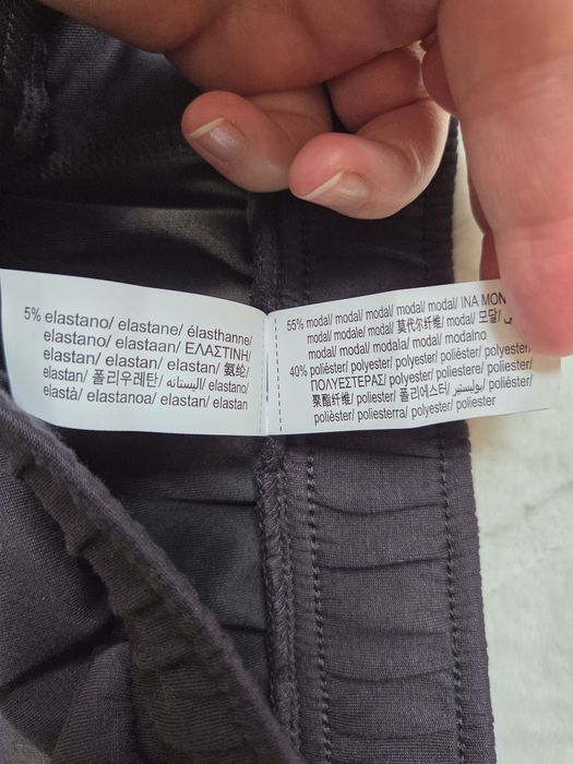 Spodnie dresowe z modalem, szerokie, Pull&Bear, rozmiar M