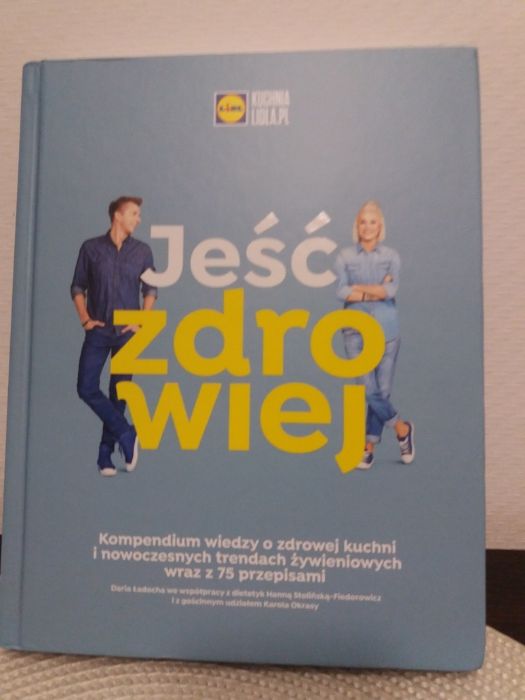 Jeść zdrowiej książka z lidla