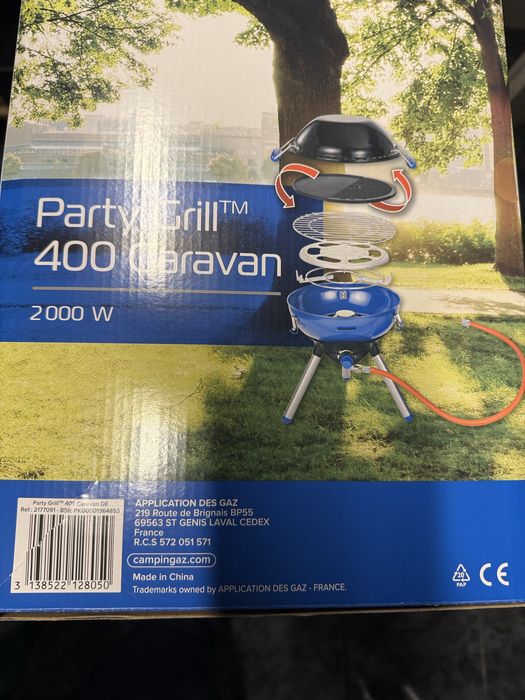 Campingaz Party Grill 400 Carawan  nowy w kartonie