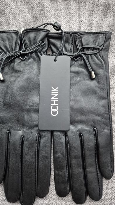 Rękawiczki damskie Ochnik 7,5 nowe