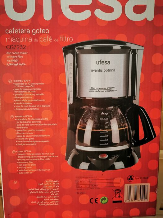 Máquina Café Ufesa CG7232