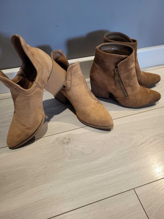 Zestaw botki 36 ,brazowe