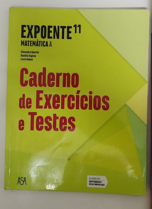 Manuais de matemática Expoente 11