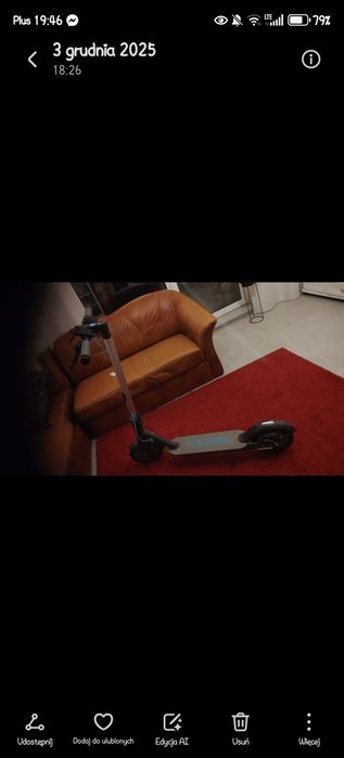 Chulajnoga elektryczna  motus