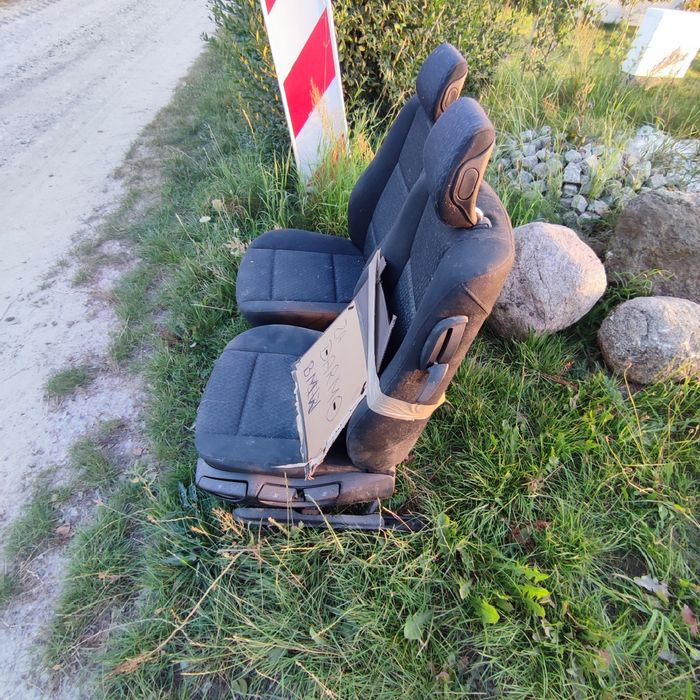 Siedzenia fotele przednie bmw