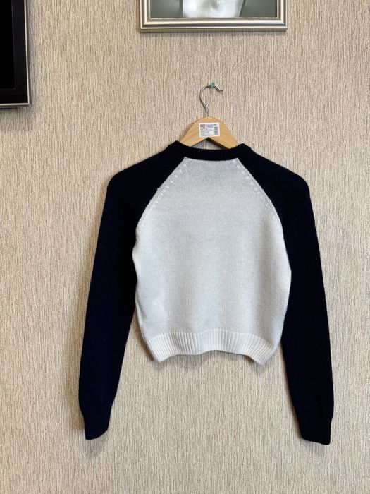 Шикарний кашеміровий светр з круглим вирізом miu miu club , оригінал