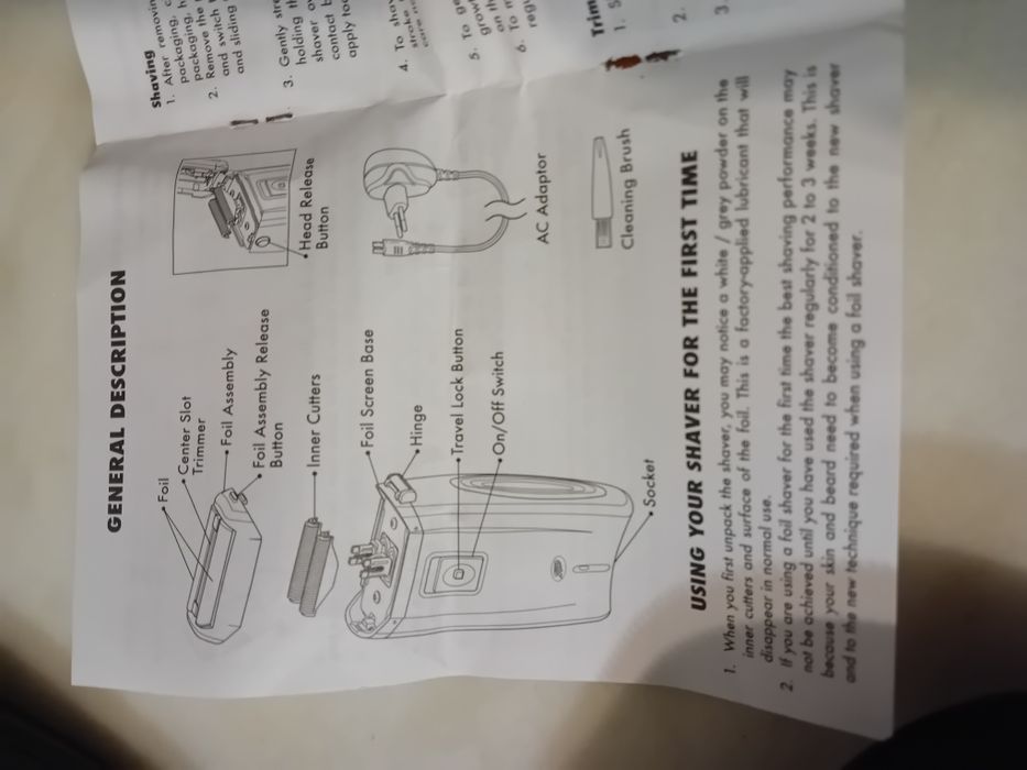 Máquina de Barbear Boots Vintage