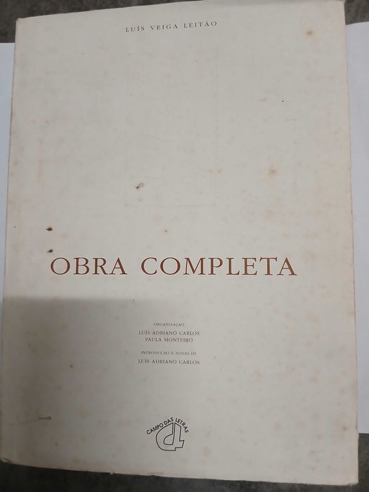Obra Completa de Luís Veiga Leitão