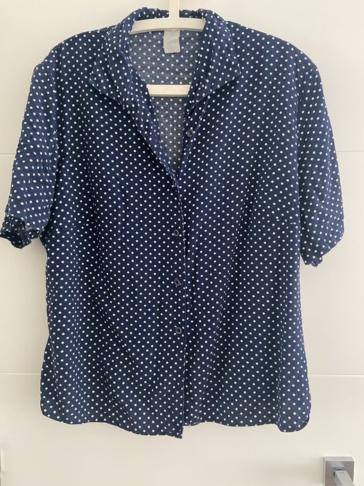 Camisa Azul marinho - Vintage