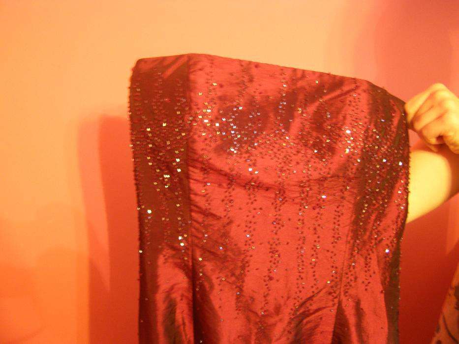 Sukienka na studniówkę lub wesele kolor bordo