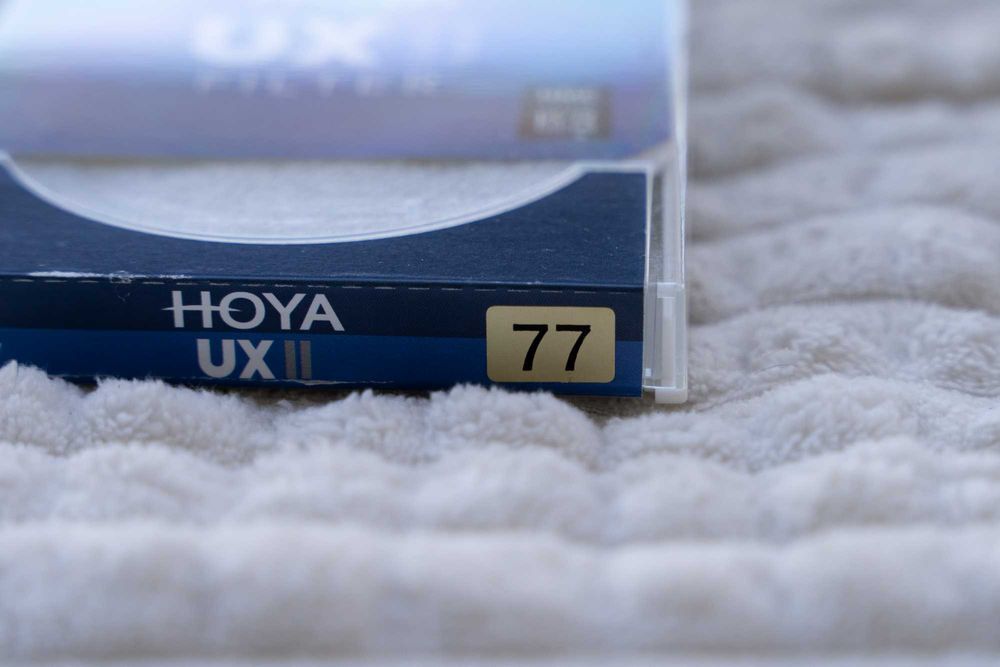 HOYA Filtro UV UX MKII 77mm em Excelente Condição