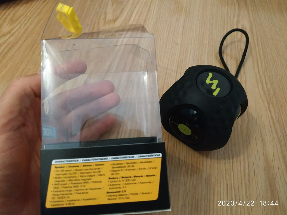 Colunas bluetooth novas nunca usadas