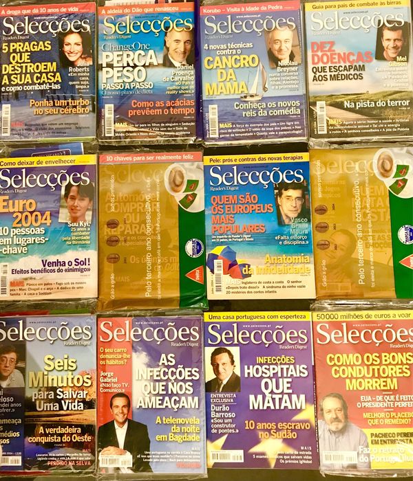 Coleção de revistas de Reader’s Digest