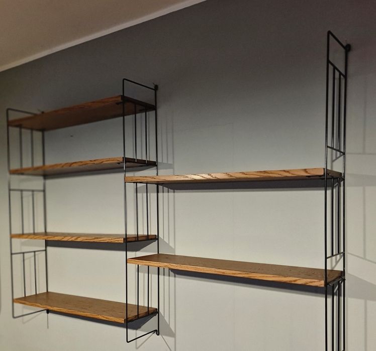 Półka STRING, regał modułowy Strinning,Mid century ,vintage design