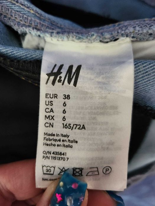 Spodnie Mugler X H&M rozm.36/38