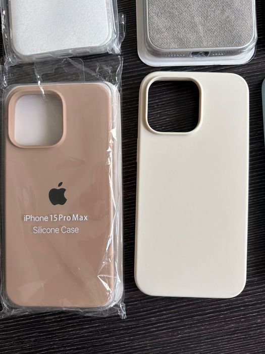 Чохли на iPhone 15 pro max 6шт за 400грн