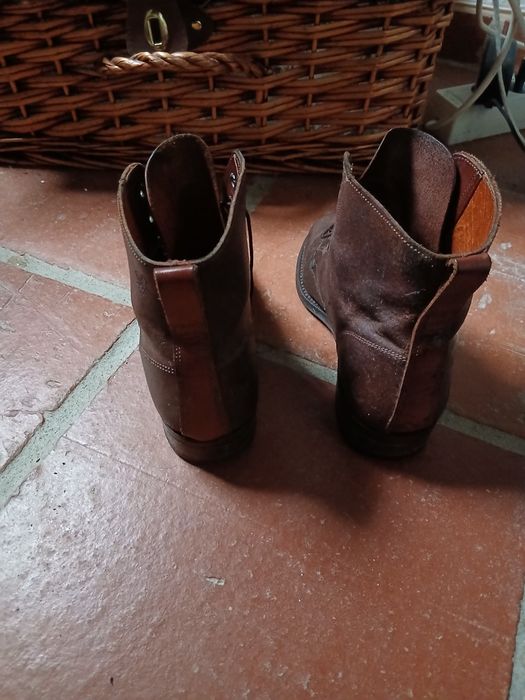 Botas em pele Borrego