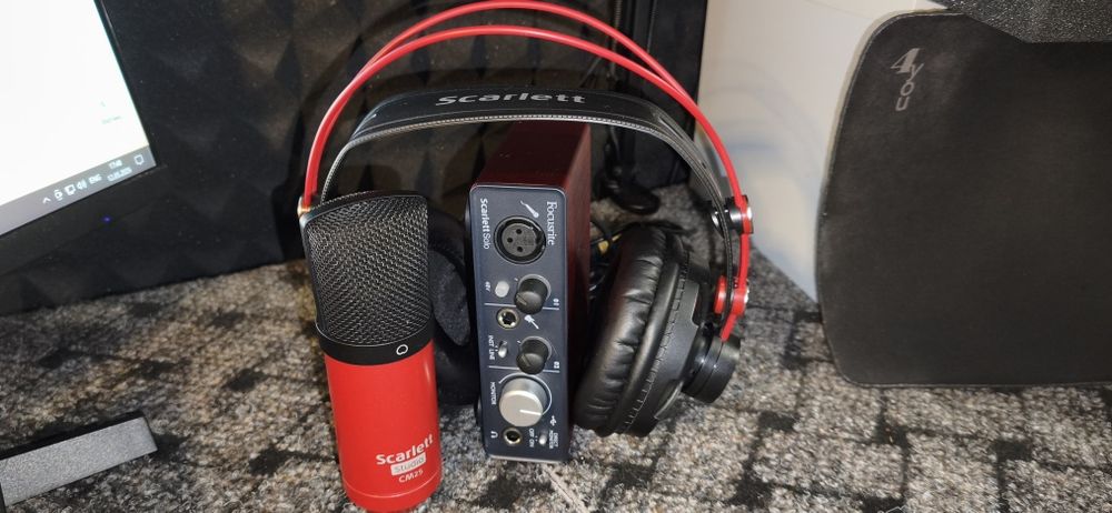 Новий Focusrite Scarlet Solo Studio Pack