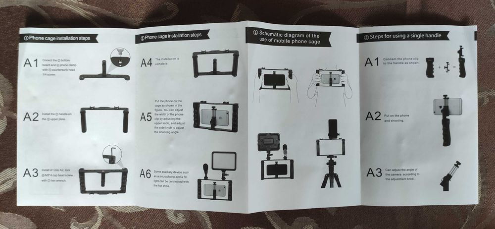 Vendo suporte estabilizador telemóvel