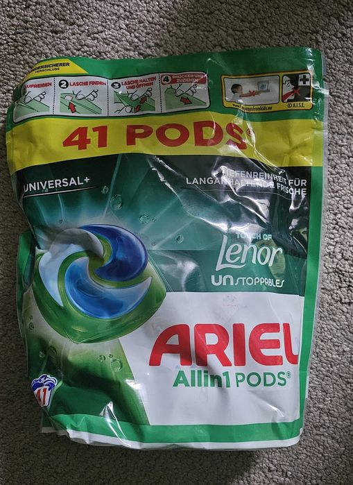 Kapsułki Ariel 41 szt nowe
