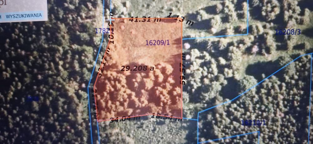 Dzialka Glinka -Smerekow Maly 30a