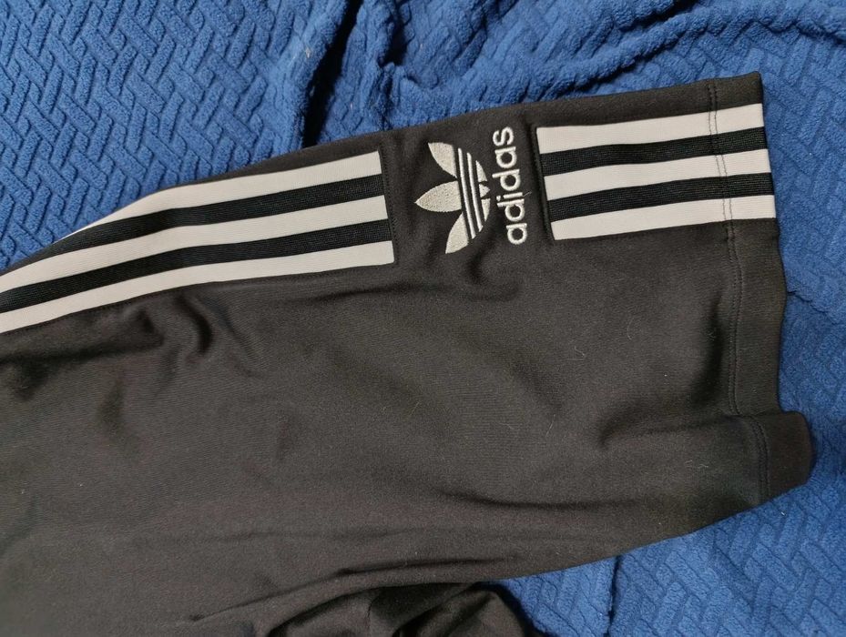 Велосипедний костюм Adidas чорного кольору 38р