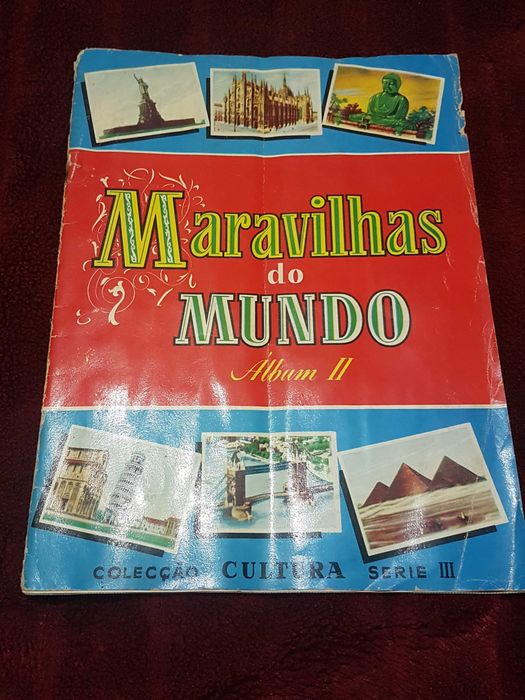 Caderneta Maravilhas do Mundo
