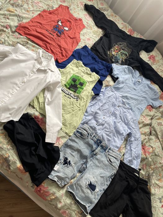 Paka ubrań dla chłopca h&m 128/134 całość