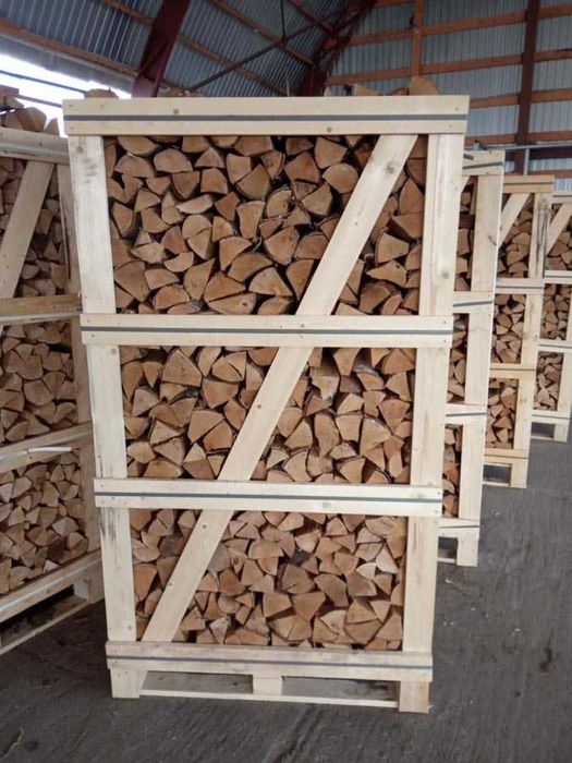 SUCHE DREWNO KOMINKOWE Sezonowane Buk Grab Dąb Jesion Wysuszone