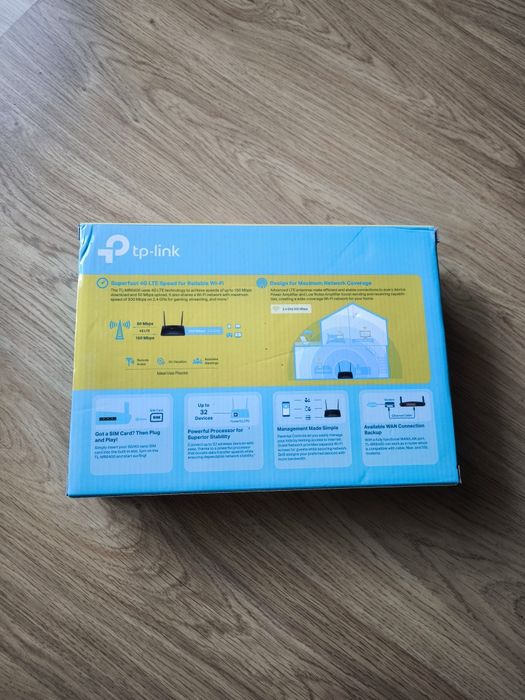 Router 4G LTE, TP-Link 
TL-MR6400