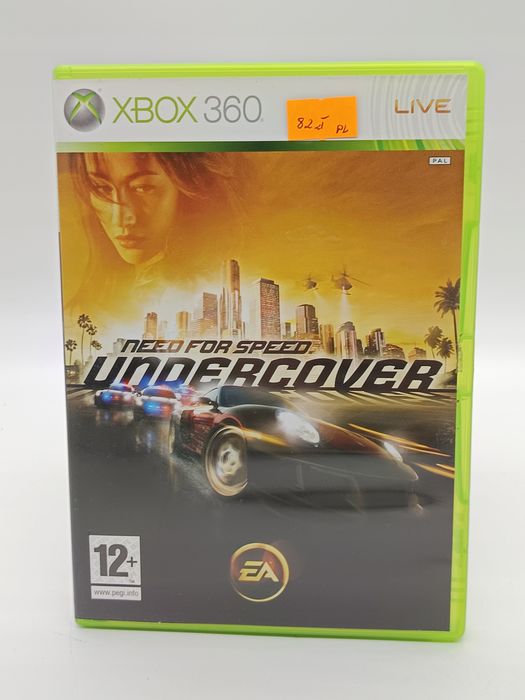 need for speed undercover xbox 360 pudełkowa