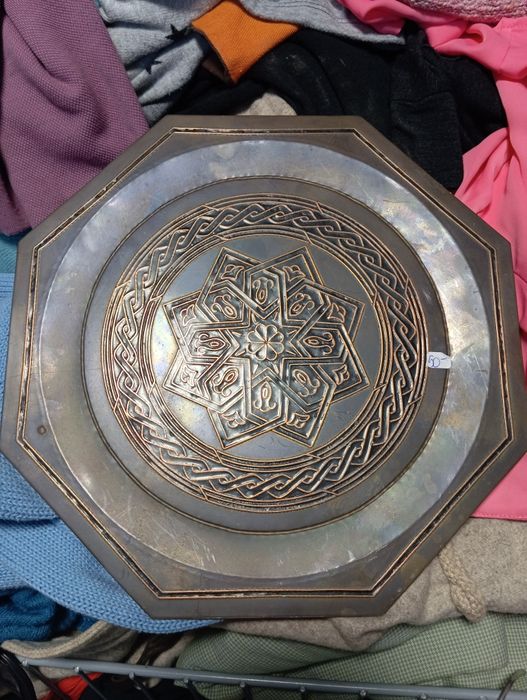 Taca ,obraz stary PRL