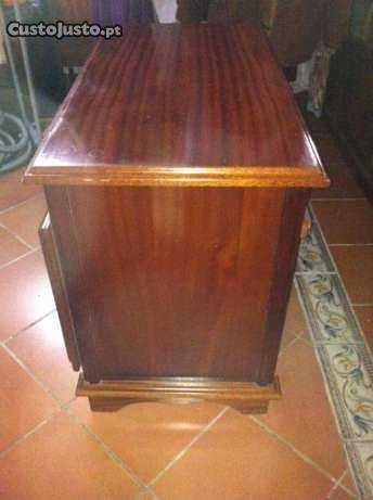 Secretária Madeira Maciça - Mogno