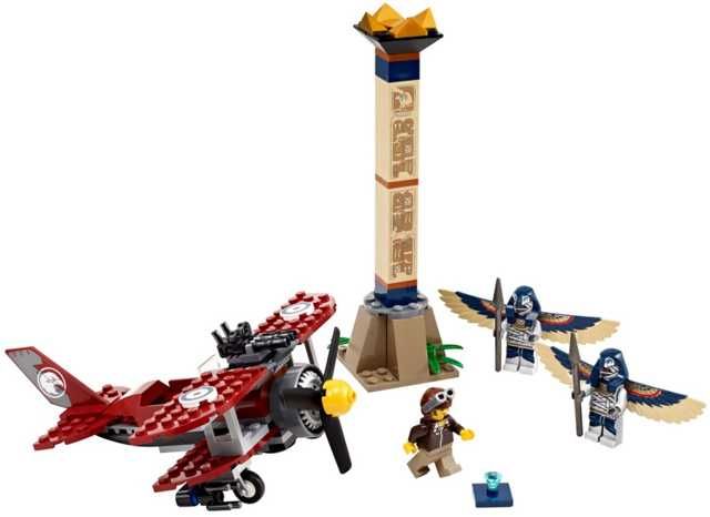 LEGO Pharaoh's Quest 7307 Atak latających mumii - kompletny - U