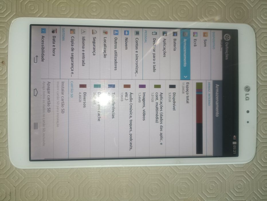 Tablet LG V500 de 8,3"