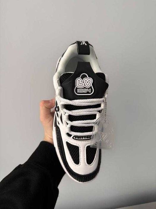 Кросівки Louis Vuitton Skate / Black / луі вітон скейт чорні лв свага
