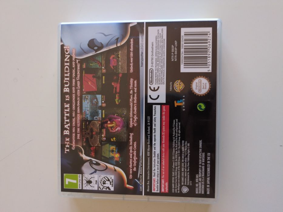 Jogo "LEGO Harry Potter, Years 5-7", Nintendo DS