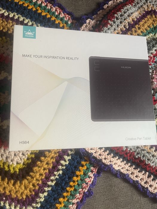 Графічний планшет Huion HS64 + рукавичка