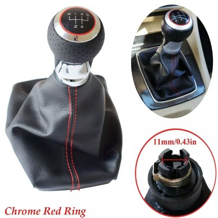 Moca manete de velocidades Audi A4 b6 b7 A6 C5 Seat Exeo leon (PELE)
