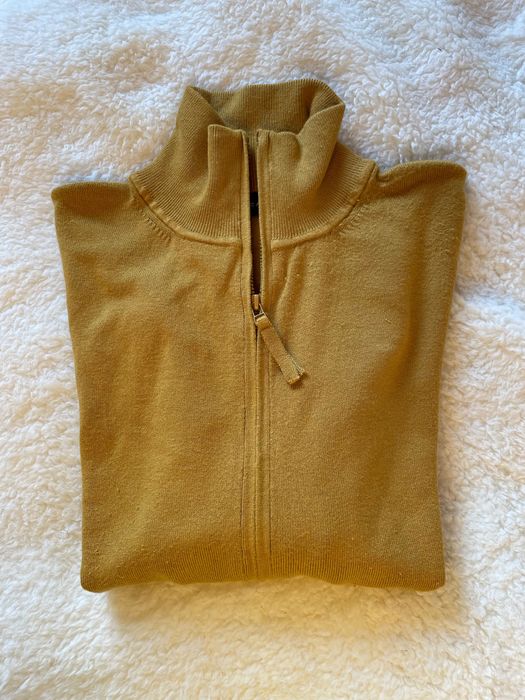 Casaco malha amarelo