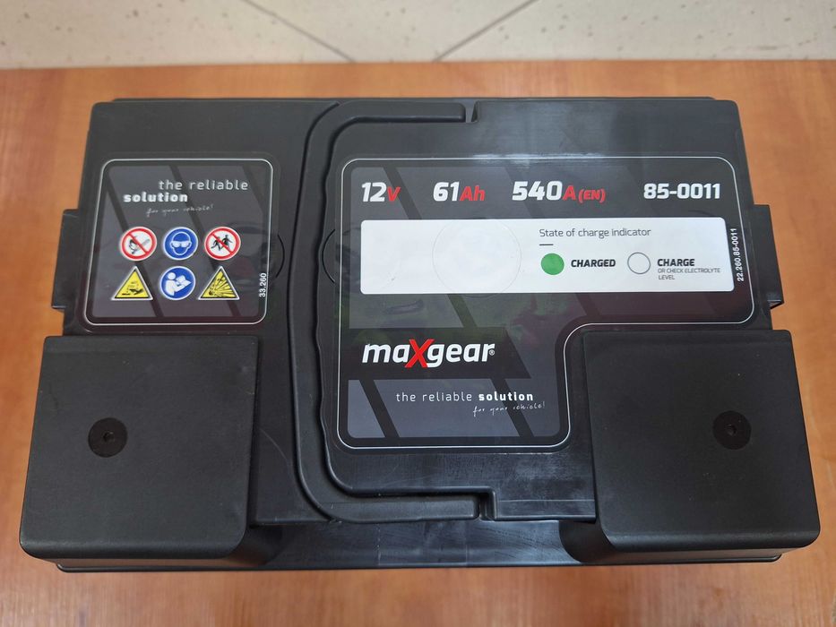 Łęczna - Nowy akumulator Maxgear 12V 61AH 540A P+