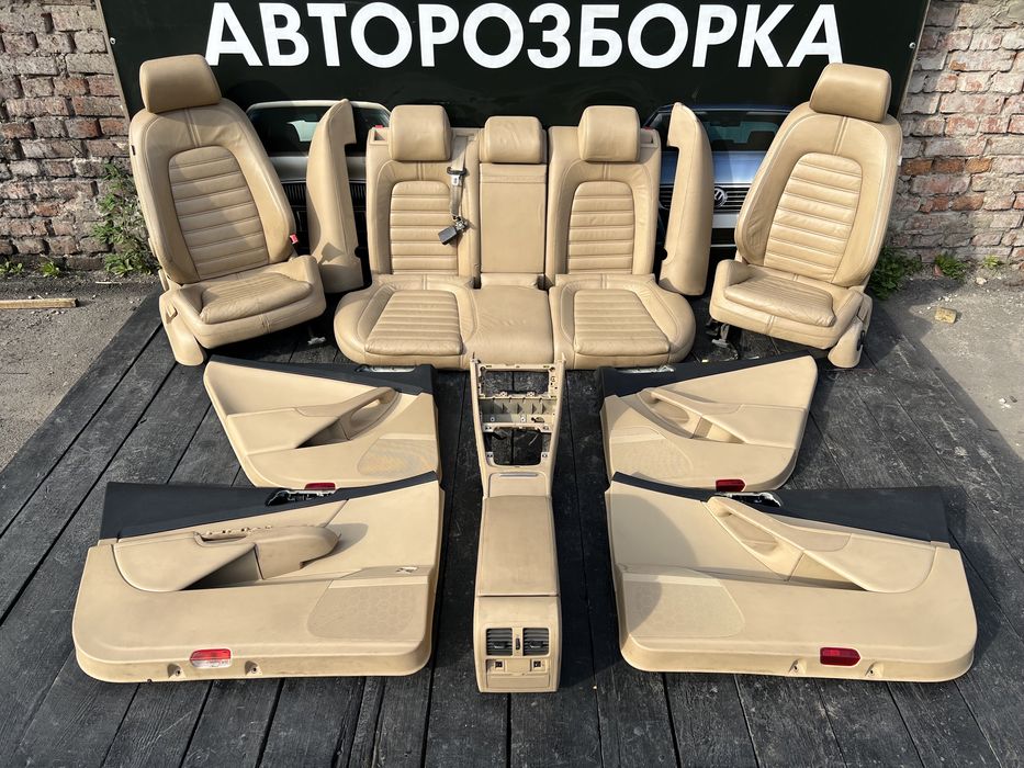 Сидушки сидіння салон кожаный Пассат Б6 салон сиденья Passat B6